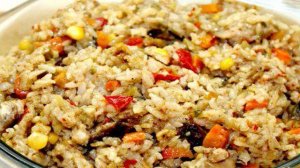 Плов с куриным мясом и овощами в мультиварке