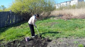 Жарю гренки.Продолжаем бороться с травой.Топим баню.