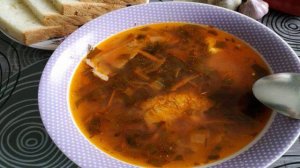 Борщ зеленый