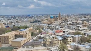 Бухара с птичьего полета