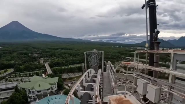 Япония американские горки в Токио обзор, экскурсия, туризм, путешествия