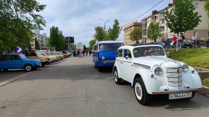 Выставка ретро автомобилей город Орёл