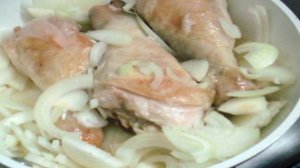 Куриные голени в сырном соусе