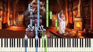 Salut (Joe Dassin, Toto Cutugno) piano tutorial [НОТЫ + MIDI]