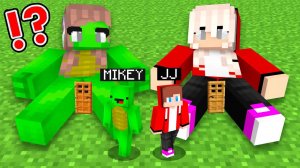 Мики и Жожо стали КРОШЕЧНЫМИ, чтобы подшутить над девчонками - Майнкрафт мультфильм