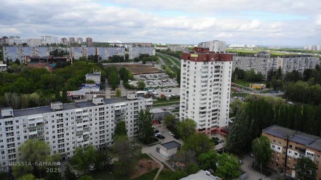 Стройка в Кировском районе - ЖК Дом у Озера / город Самара / ул. Стара-Загора 249А / Russia