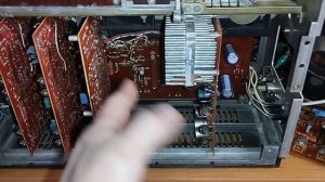 Орбита 107 стерео, настройка тока покоя усилителя мощности.