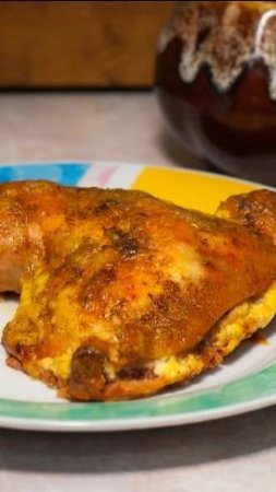 Куриные окорочка, запечённые с майонезом