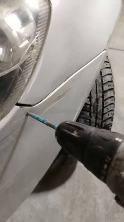 Бывает и так прикручивают бампера👍
