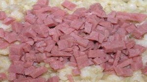 Рисовые котлетки с ветчиной