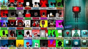 Incredibox Sprunki Микс Всех Фаз: Фаза 10 VS Фаза 20 VS Фаза 30 VS Фаза 40 VS Фаза 50-80-100