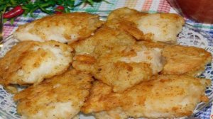 Жареная рыба в панировке