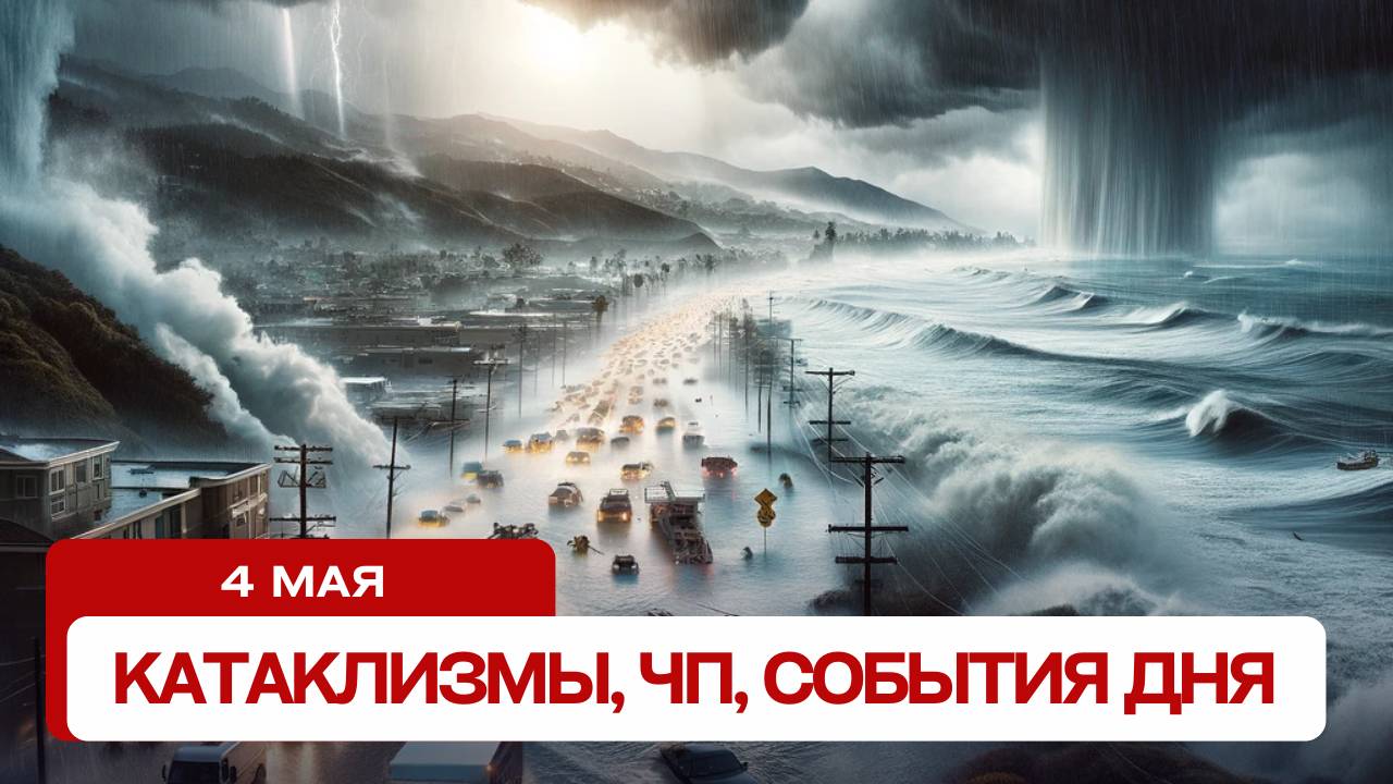 Новости сегодня 04.05.2025. Катаклизмы за день, ЧП, события дня