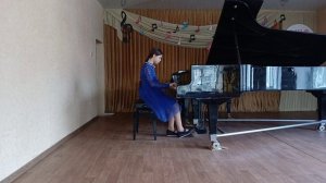 Михаил Глинка.Вариации на тему русской народной песни Среди долины ровныя.  Алёна Бабенко