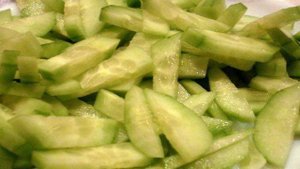 Салат из сёмги холодного копчения