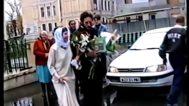 Звон храма св Илии Обыденного 4 мая 1997 на Венчании звонаря ХХС Игоря Тулисова и Елены