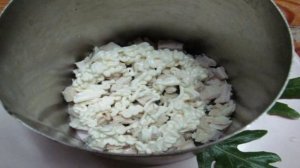 Салат с виноградом