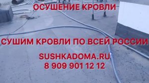 Сушка плоской, горизонтальной кровли. 89680823129