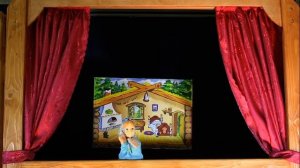 Театр кукол.👧🧺🐻"Маша и медведь". Русская народная сказка.