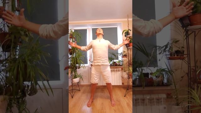Самая лёгкая практика для заполнение себя энергией и светом!
