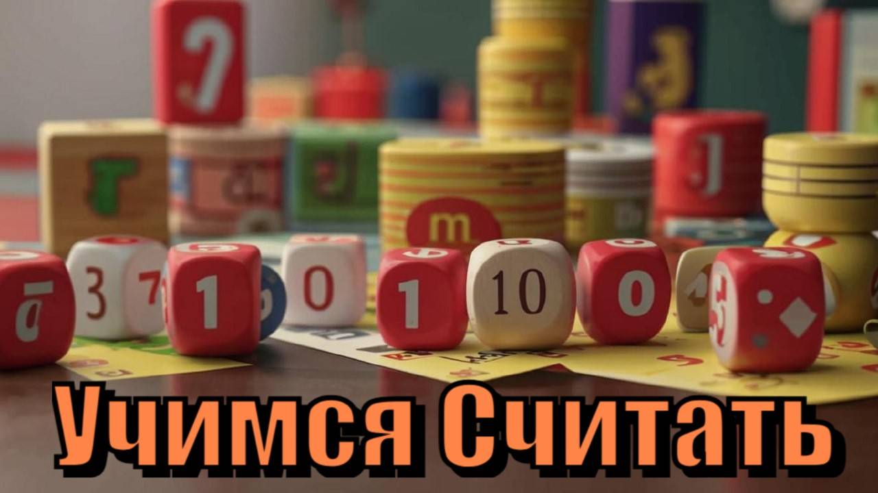 Учимся Считать от 1 до 10. Учим Цифры.  Развивающие мультфильмы для детей.