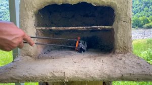 Сочный шашлык из баранины и нежный клубничный пирог Азербайджанская Кухня Деревенская Кухня