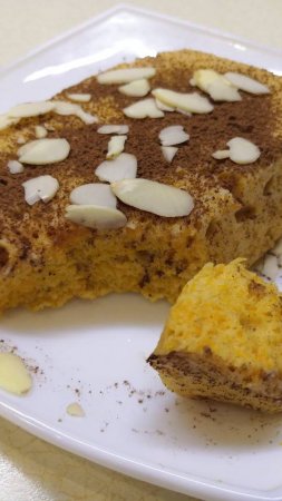 ПП кексик из тыквы за несколько минут