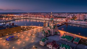 Прогулка по городу Йошкар-Оле, апрель 2025.