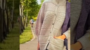 Восхищаюсь😯этими кардиганами и пальто. Вязание спицами и крючком.