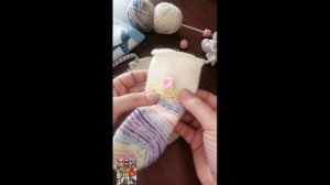 Носочки с Таней.2025. "Солнышко в носочках"