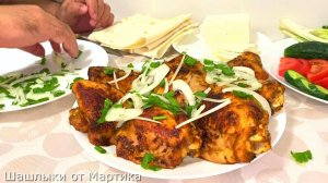 Шашлык на Сковороде из Куриных Бедер! Самый вкусный рецепт! Особенный  Маринад