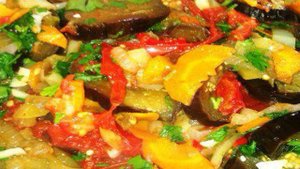 Соте из баклажанов