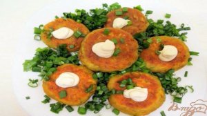 Картофельные оладьи без яиц