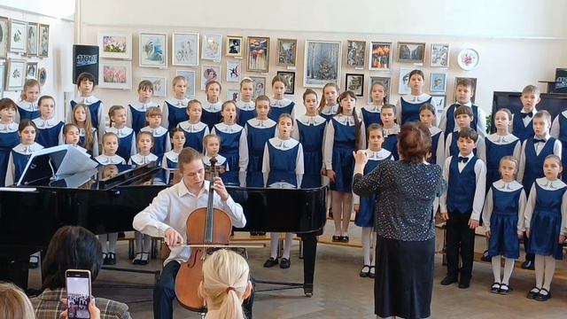 КОНЦЕРТ ДЕТСКОЙ МУЗЫКАЛЬНОЙ ШКОЛЫ ИМ П.И ЧАЙКОВСКОГО. смотреть онлайн