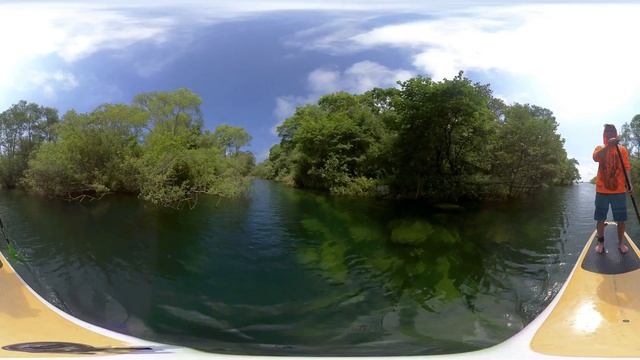 SUP прогулка по реке в Глазковке 360° VR 4K
