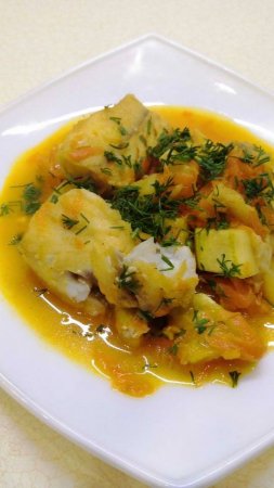 Потрясающий минтай с овощами за несколько минут