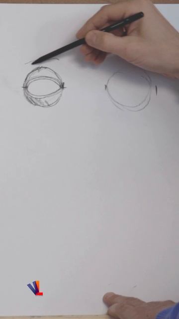 Как рисует глаз профессиональный художник