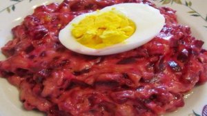 Свекла тушеная в сметанном соусе