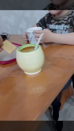 Чай с мёдом после бани