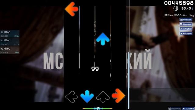 Мси Хованский - БАТЯ В ЗДАНИИ 94.74 Osu!Mania