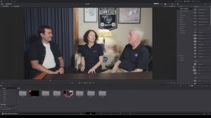 Показываю как делаю бесшовные склейки в интервью.