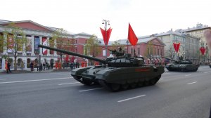 Вторая репетиция Парада Победы в Москве, 3 мая 2025 - проход основной колонны