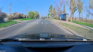 Регистратор Neoline FLASH 2K Вот так снимает днем