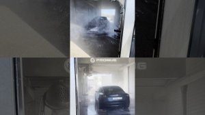Г-образный робот ProInUg. Полный цикл мойки с комментариями создателя.