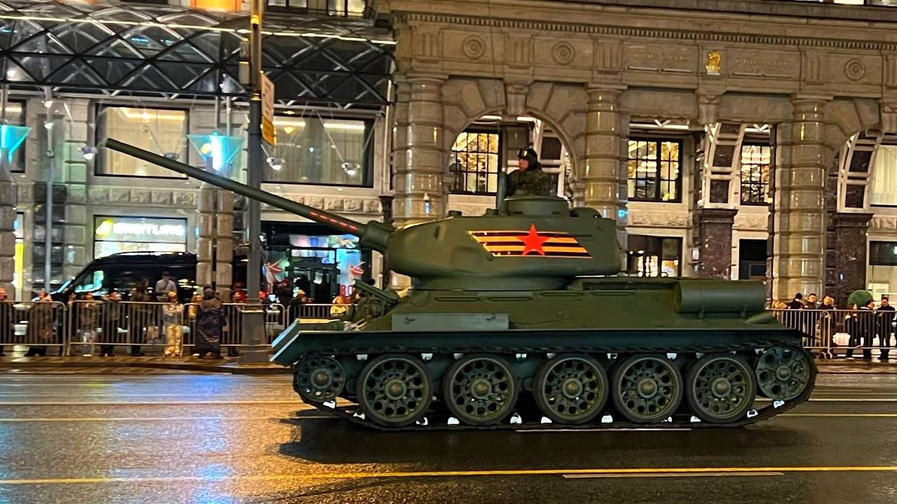 Репетиция парада Победы, 2025 в Москве // Военная техника // Парад Победы 2025 //