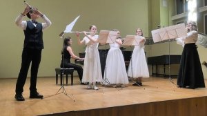 Ансамбль флейт А.Дога Вальс. 11.04.2025