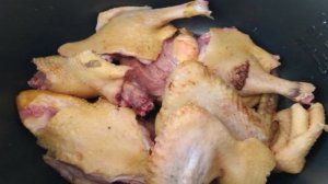 Утка с булгуром