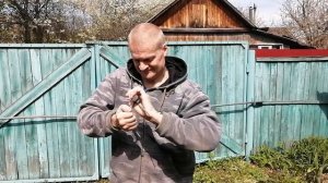 4 оборота из гвоздей 265 на 5, голые руки