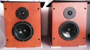 Акустика полочная самодельная на SEAS