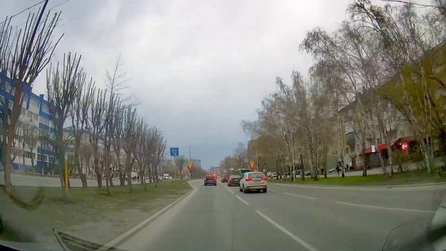 Поездка из посёлка Боровский до бизнес-центра и на Киевскую смотреть онлайн